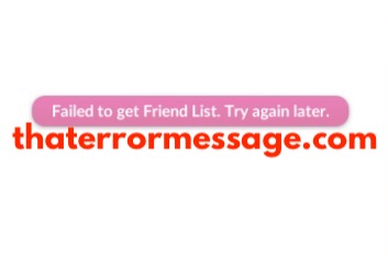 Failed To Get Friend List Niantic