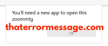 You Ll Need A New App To Open This Zoommtg
