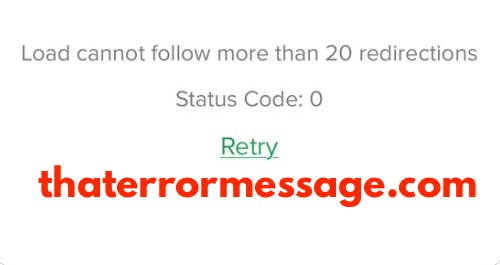 Load Cannot Follow More Than 20 Redirections Stock X