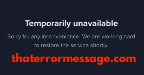 Temporarily Unavailable Uphold