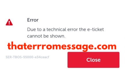 Due To A Technical Error The E Ticket Cannot Be Shown Turkish Airlines