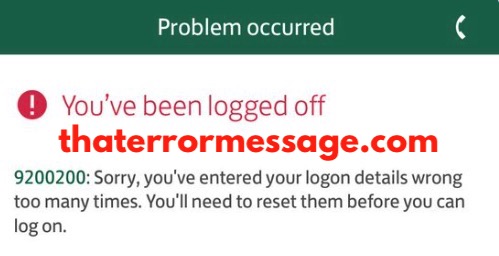 You've entered your login details wrong too many times. (Lloyd's bank ...