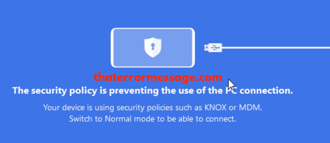 Security Policy Is Preventing The Use Of The Pc Connection Maxis