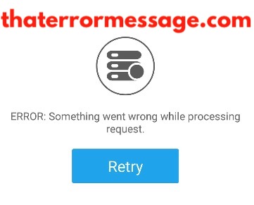 Something Went Wrong While Processing Request Airtel Bank