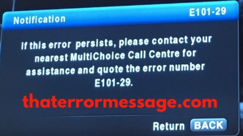 E101 29 Dstv