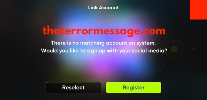 There Is No Matching Account On System Rhythm Hive