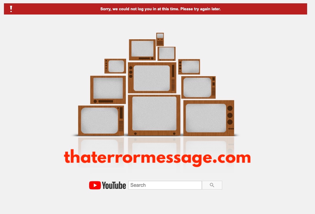 Sorry We Could Not Log You In At This Time Youtube