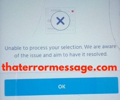 Unable To Process Your Selection Capitec Bank