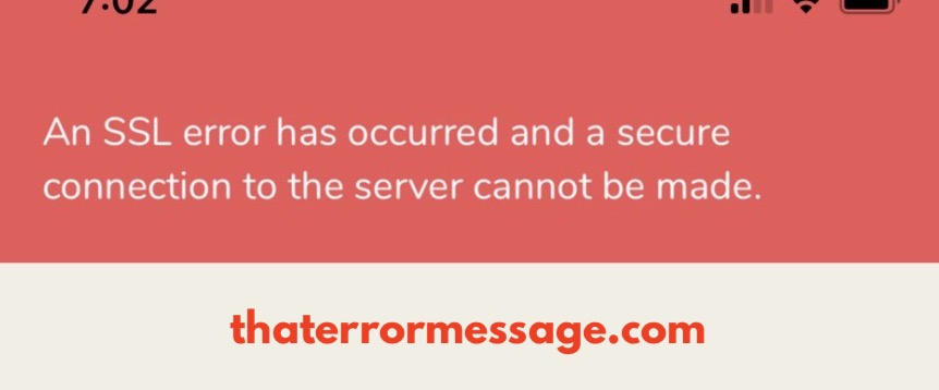 An Ssl Error Has Occurred Clubhouse