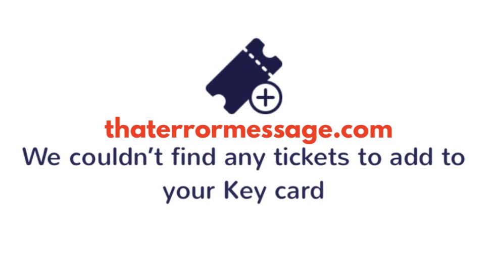 Couldnt Find Any Tickets To Add To Your Key Card Southeastern Railway