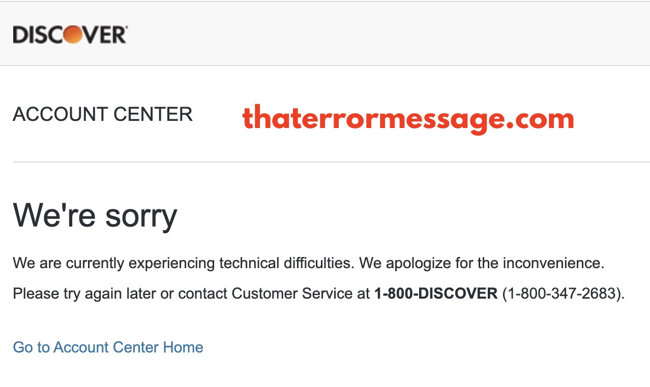 Experiencing Technicaldifficulties Discover
