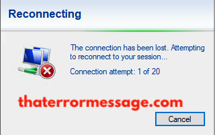 Reconnecting The Connection Has Been Lost