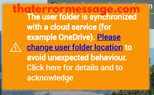 The User Folder Is Synchornized With A Cloud Service Beamng Drive