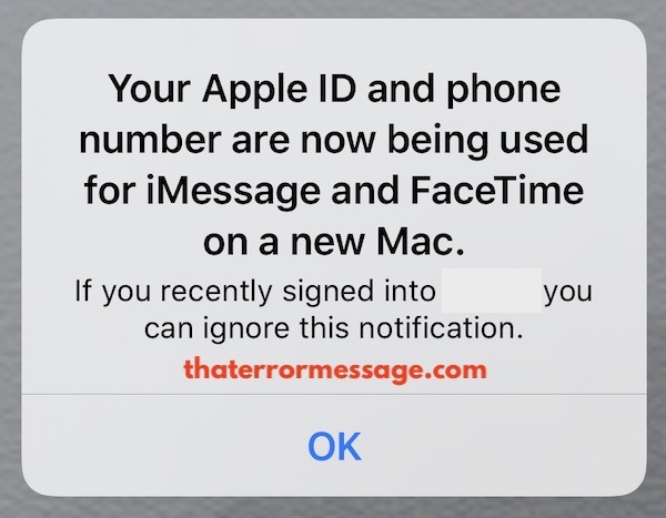 Your Apple Id And Phone Number Are Now Being Used For Imessage And Facetime