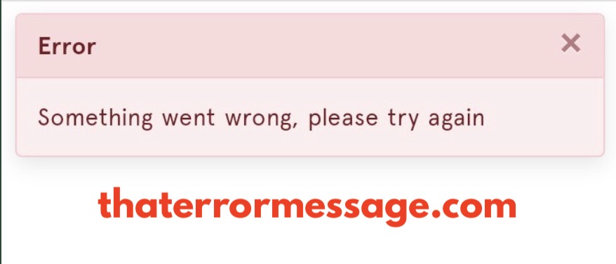 Something Went Wrong Power Ng