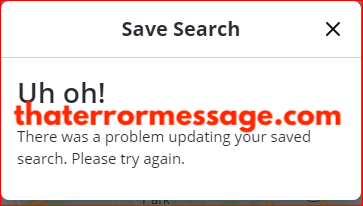 There Was A Problem Updating Your Saved Search Zillow