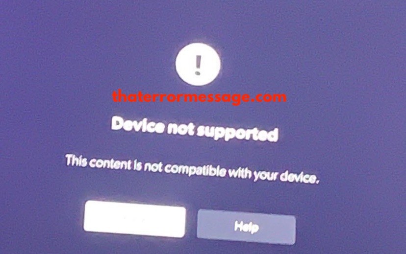 Device Not Supported Kayo Sports
