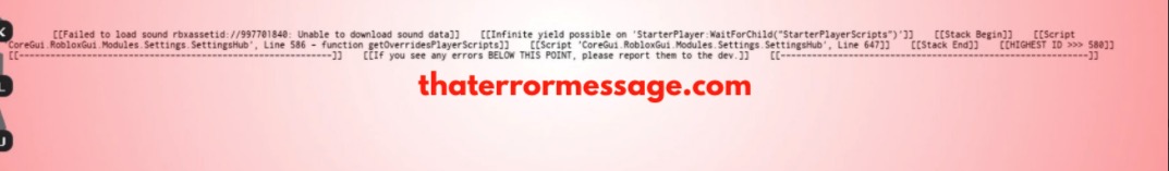 Failed To Load Sound Vesteria