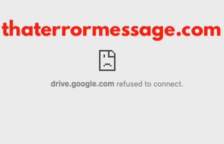 Drive Google Com Refused To Connect