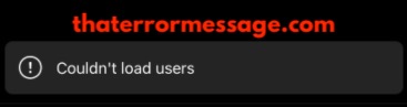 Couldnt Load Users Instagram