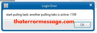 Start Pulling Task Another Task Is Active Control M