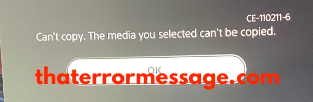 Cant Copy Ce 110211 6 Playstation