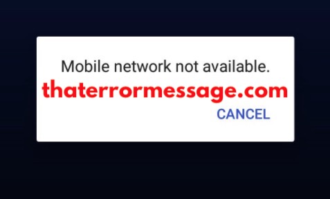 Mobile Network Not Available Mtn