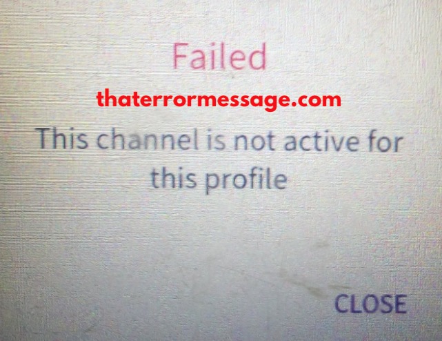 This Channel Is Not Active For This Profile Polaris Bank Ltd