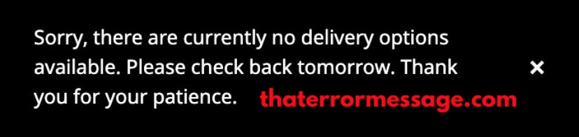 There Are Currently No Delivery Options Ikea