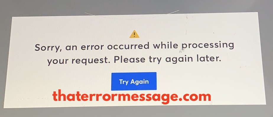An Error Occurred Processing Your Request Ticketmaster