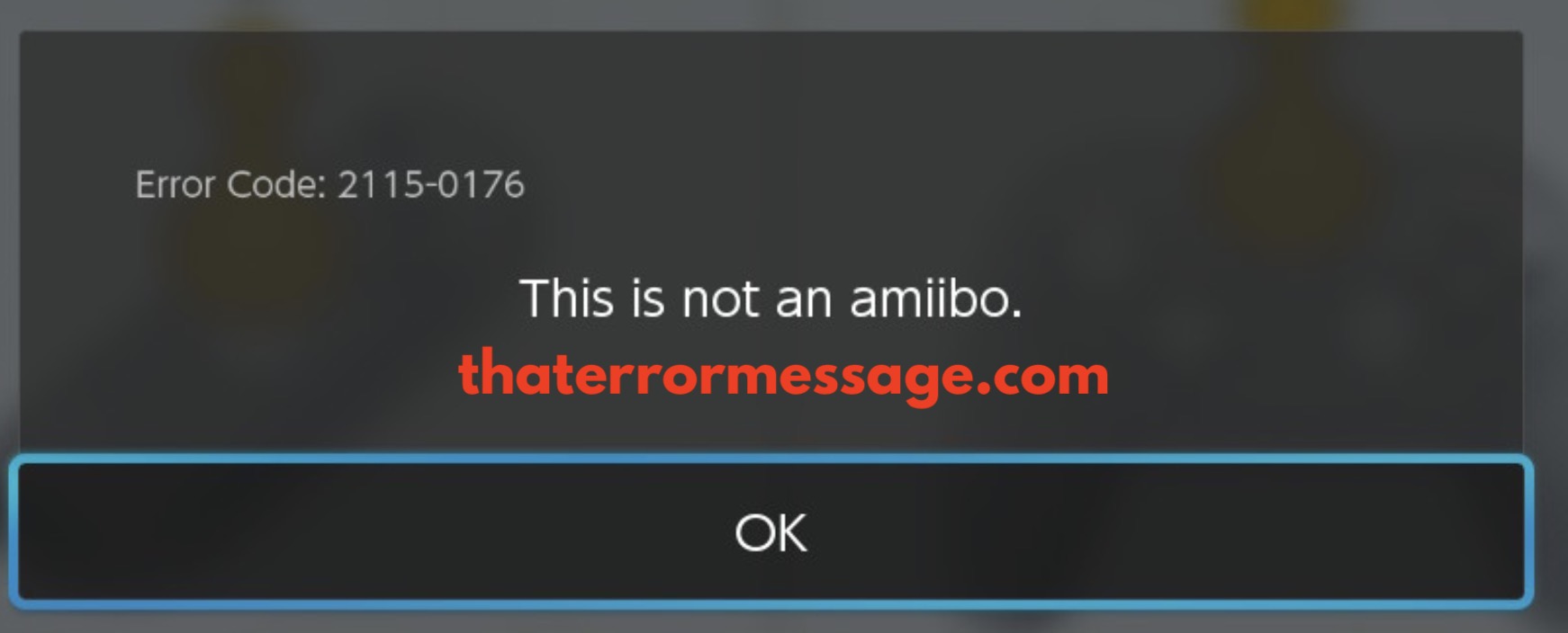 Error Code 2115 0176 Nintendo Switch