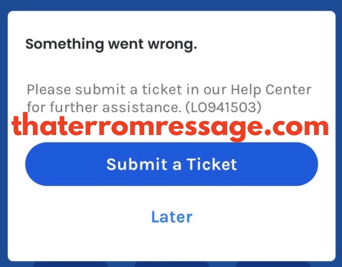 Something Went Wrong Gcash