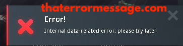 Internal Data Related Error Hellcase