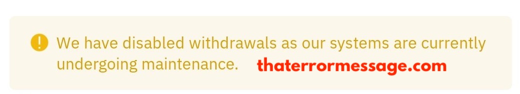 We Have Disabled Withdrawls Safemoon