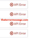 Api Error Amazon Web Services Aws