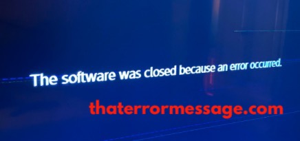 The Software Was Closed Because An Error Occurred Nintendo