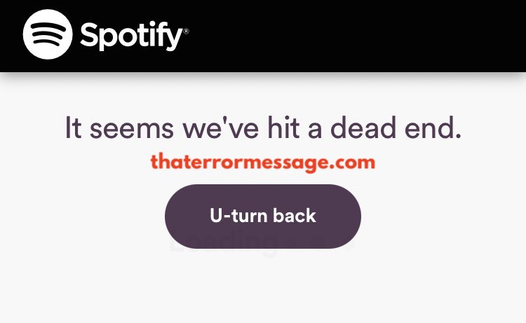Hit A Dead End Spotify