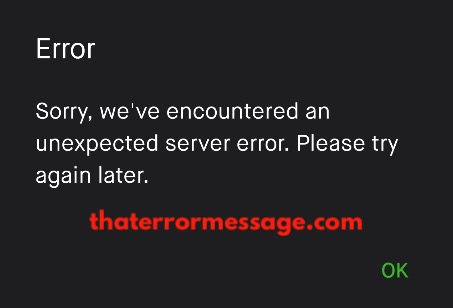Encountered An Unexpected Server Error Please Try Again Robinhood