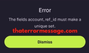 The Fields Account Ref Id Make A Unique Set Robinhood