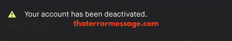 Your Account Has Been Deactivated Robinhood