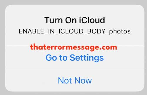 Enable Icloud In Body Photos Ios