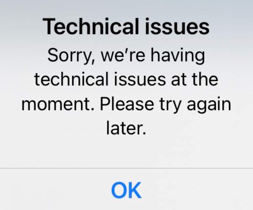 Technical Issue Rbc Bank