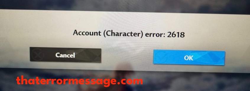 Account Character Error 2618 Tower Of Fantasy