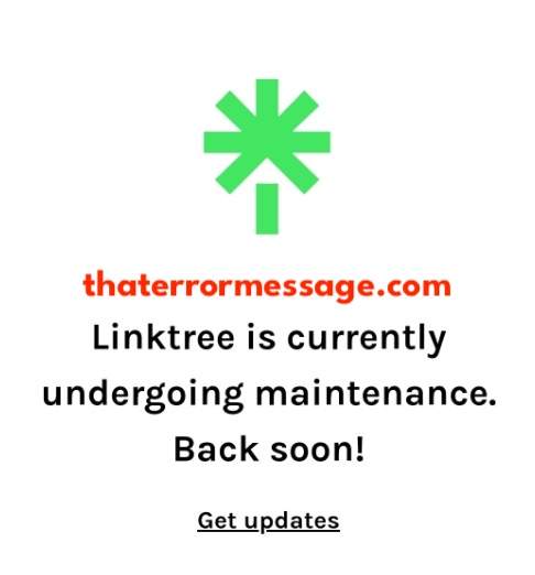 Linktree Currently Undergoing Maintenance
