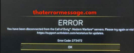 Disconnected 273472 Call Of Duty Modern Warfare