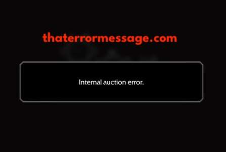 Internal Auction Error Wow World Of Warcraft