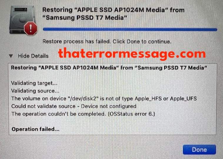 Is Not Type Apple Hfs Or Apple Ufs Macos Disk Utlity