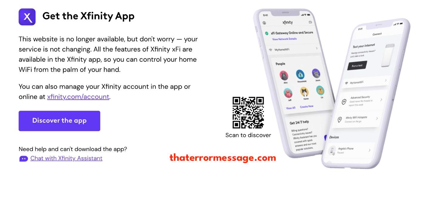This Website Is No Longer Available Xfinity Comcast