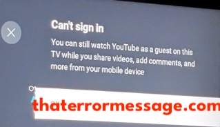 Cant Sign In Youtube Premium
