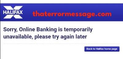 Online Banking Is Temporarily Unavailble Halifax Banking